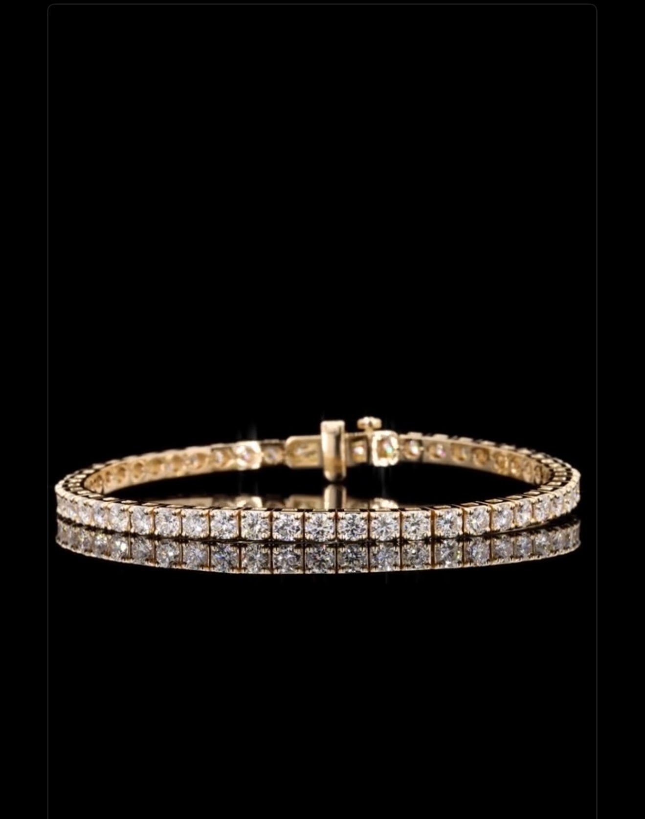 14k Gold Diamond Bracelet