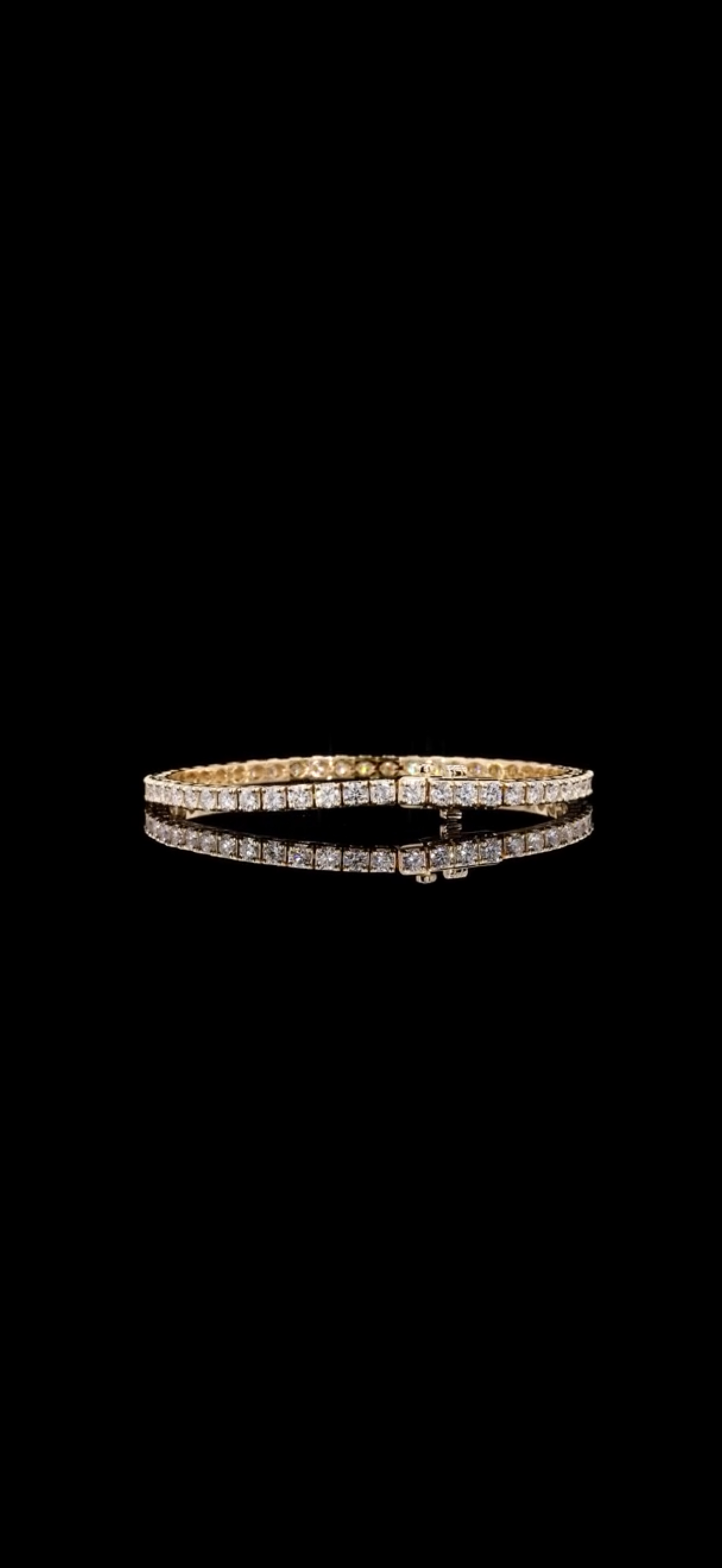 14k Gold Diamond Bracelet