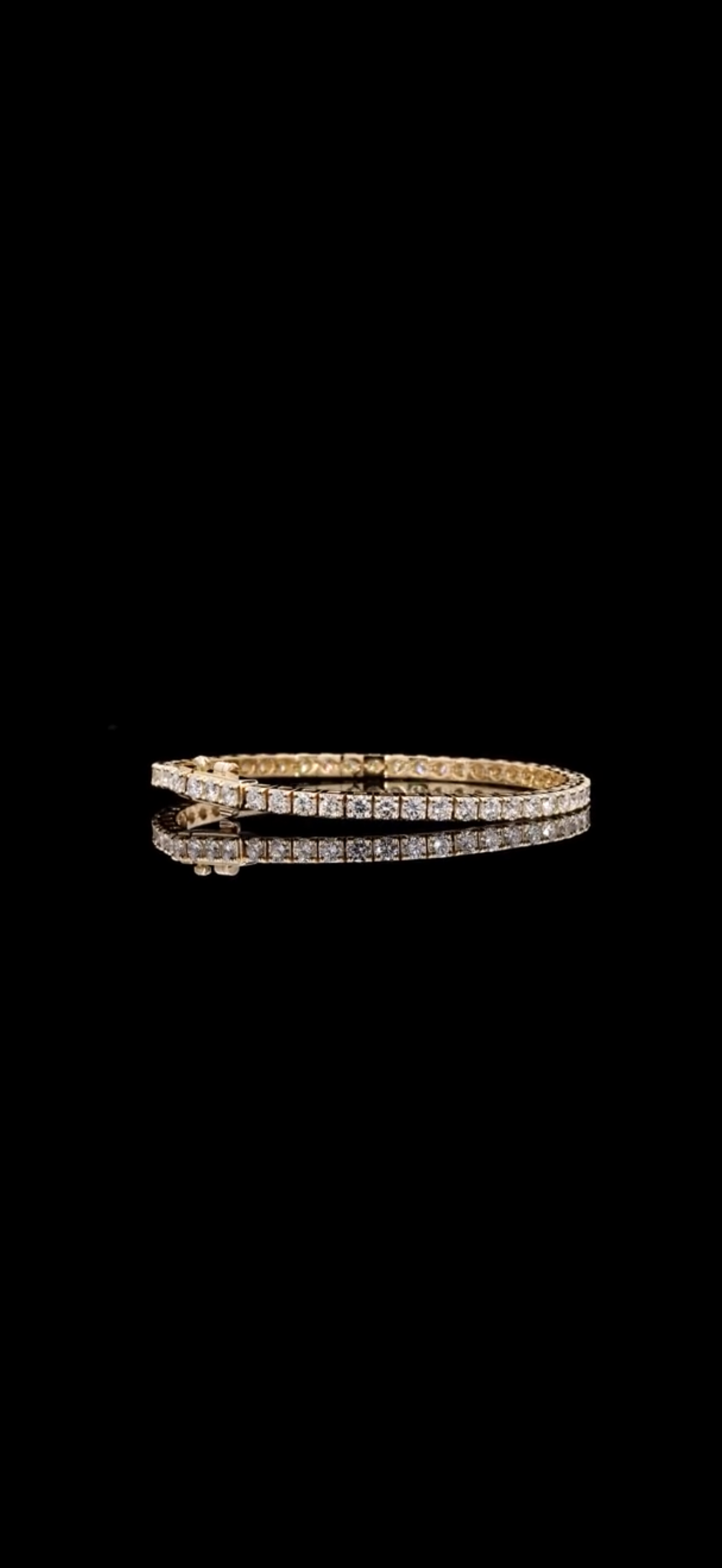 14k Gold Diamond Bracelet