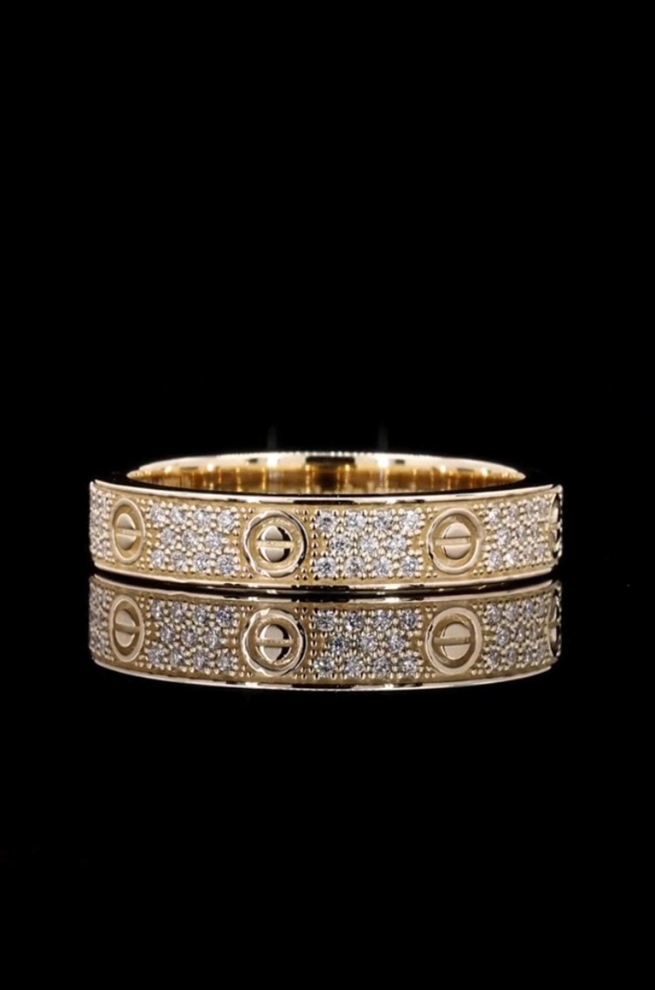 10K GOLD CUSTOM Diamond RING