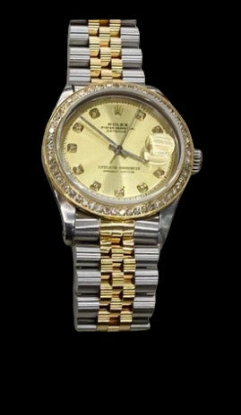 36MM ROLEX DIAMOND BEZEL