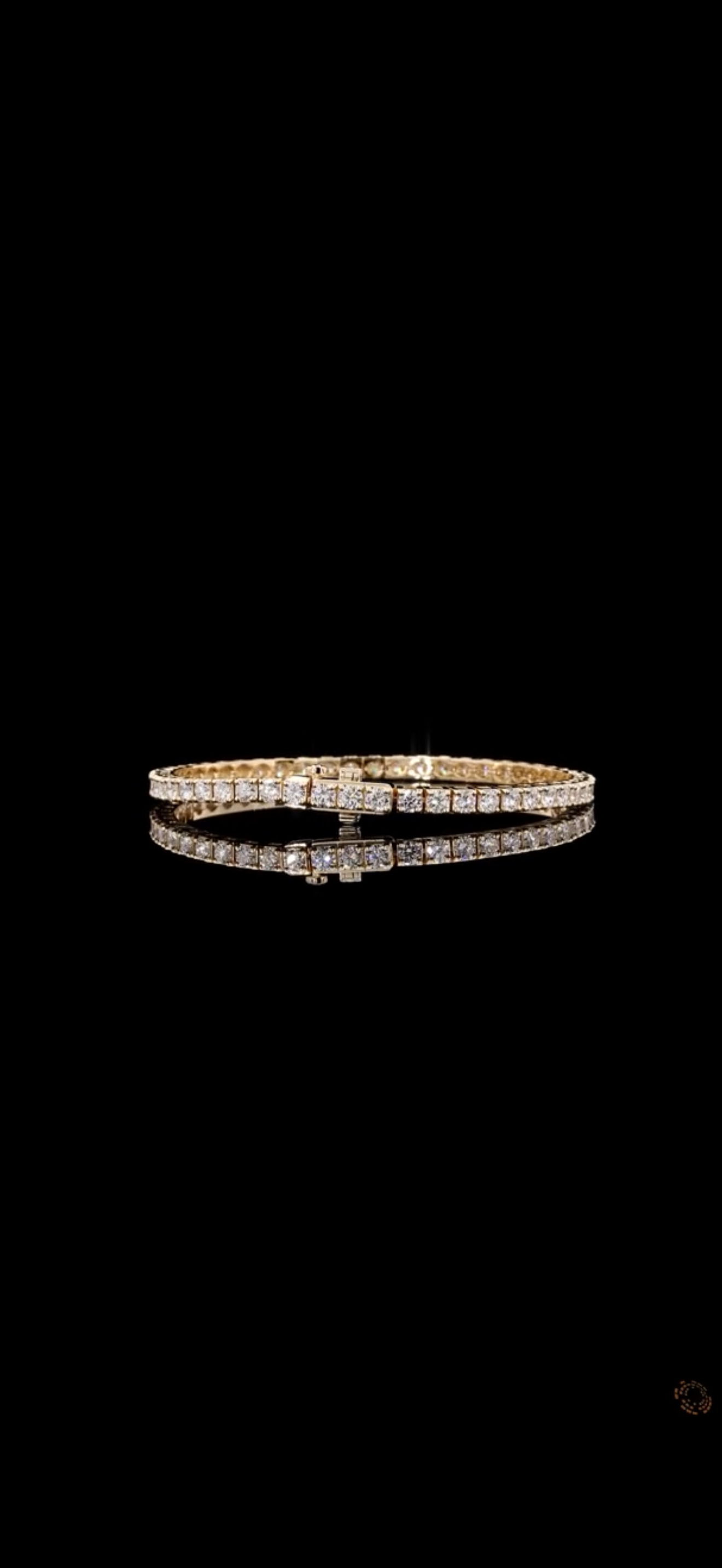 14k Gold Diamond Bracelet