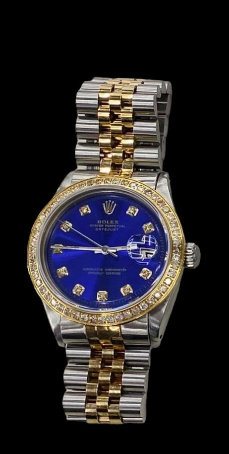 36MM ROLEX DIAMOND BEZEL