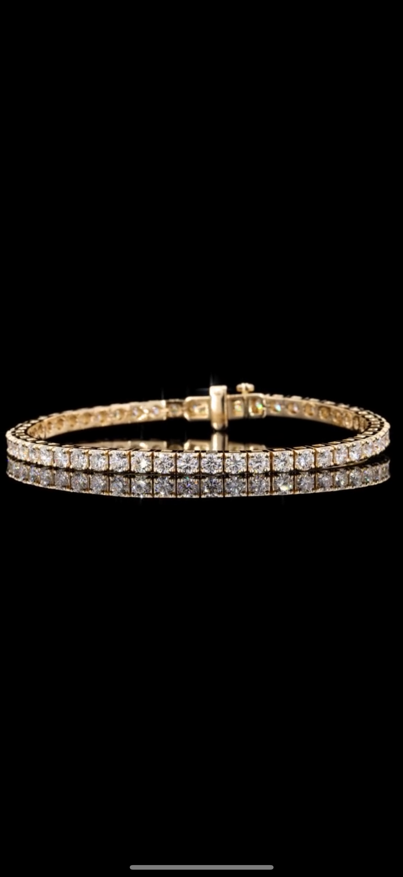 14k Gold Diamond Bracelet