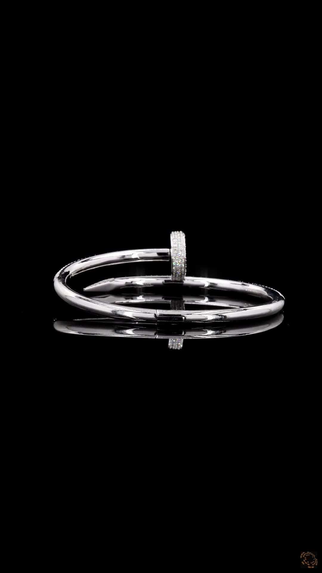 10k Gold Nail Bracelet