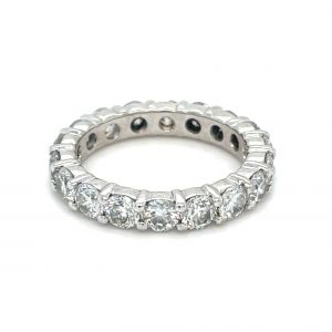 14K White Gold 3 1/2ctw Diamond Eternity Band