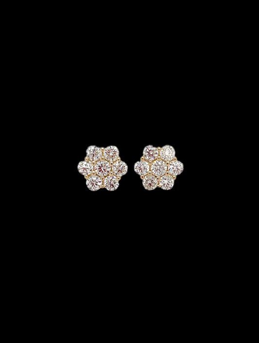 Flower Cluster Earrings