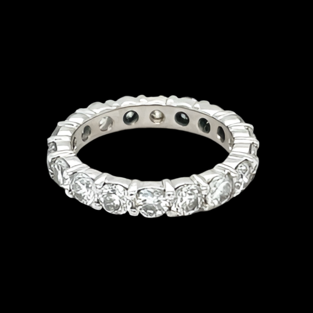 14K White Gold 3 1/2ctw Diamond Eternity Band