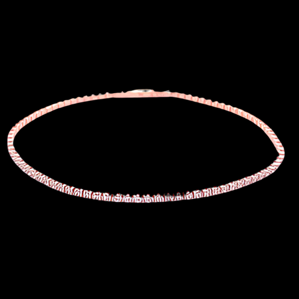 14K Rose Gold 1 3/8ctw Diamond Tennis Bracelet